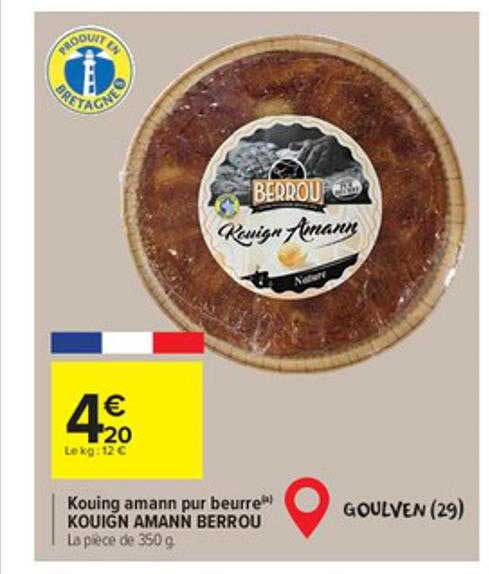 kouing amann pur beurre kouign amann berrou