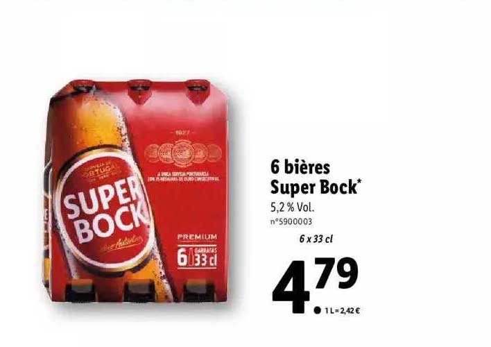 6 Bières Super Bock