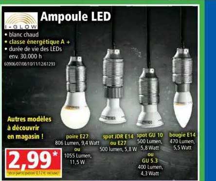 ampoule led i-glow