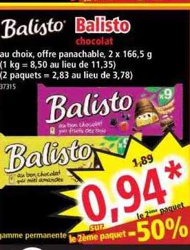 Balisto Chocolat