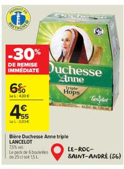 Bière Duchesse Anne Triple Lancelot