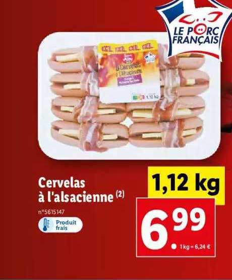 cervelas à l'alsacienne