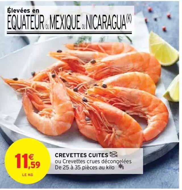 Crevettes Cuites