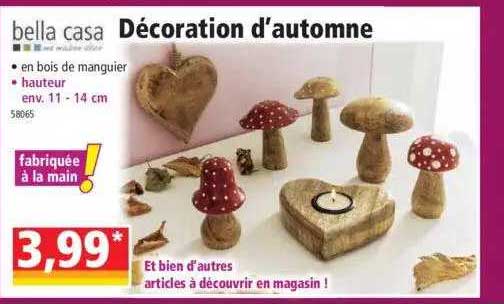 décoration d'automne bella casa