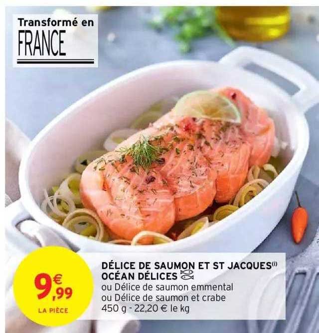 délice de saumon et st jacques océan délices