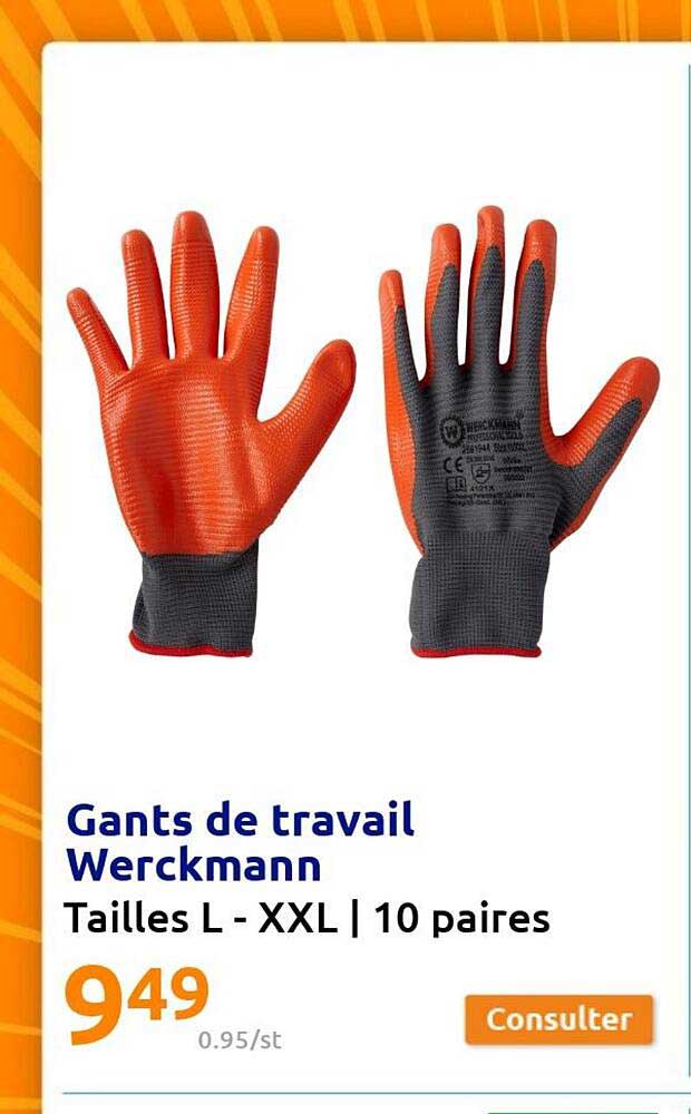 Gants De Travail Werckmann