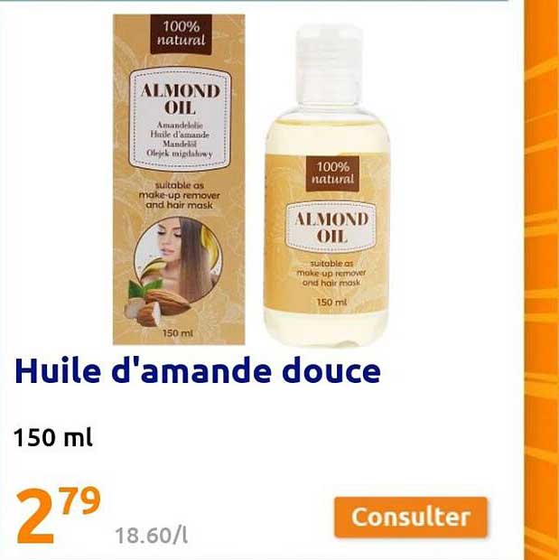 huile d'amande douce