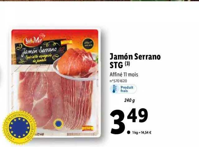 jamón serrano stg