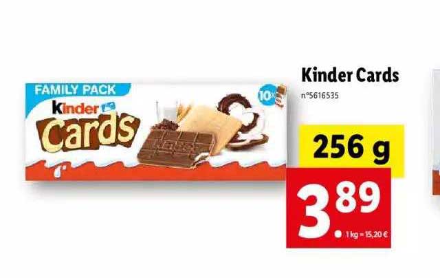 Kinder Cards