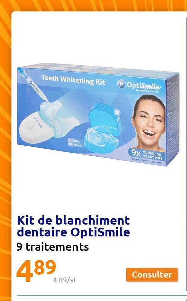 Kit De Blanchiment Dentaire Optismile