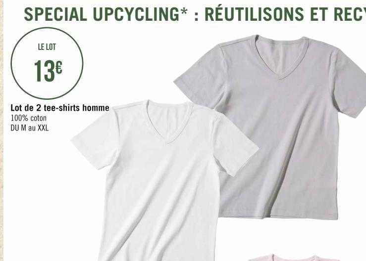 Lot De 2 Tee-shirts Homme