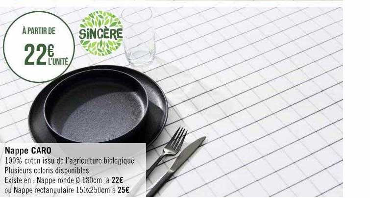 nappe caro sincère