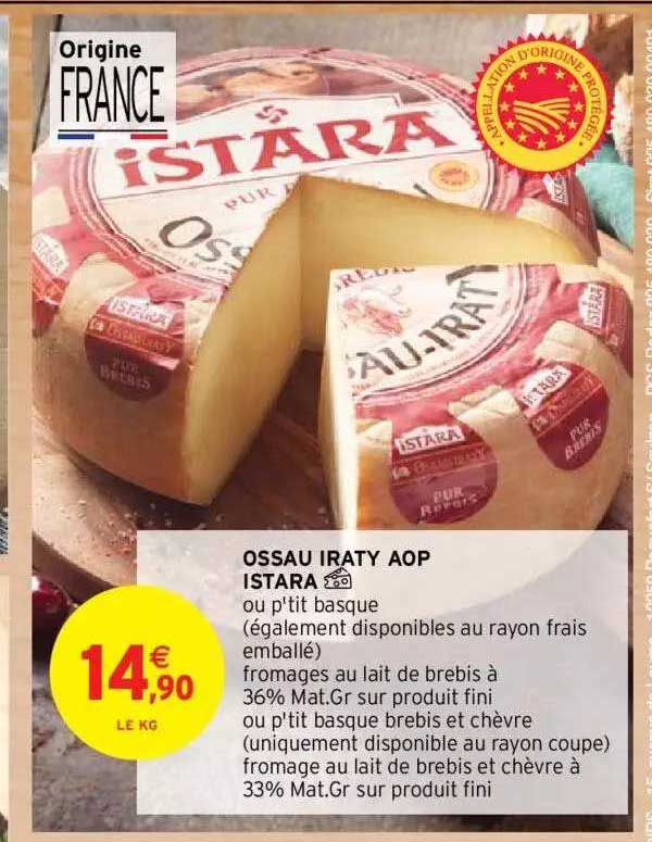ossau iraty aop istara