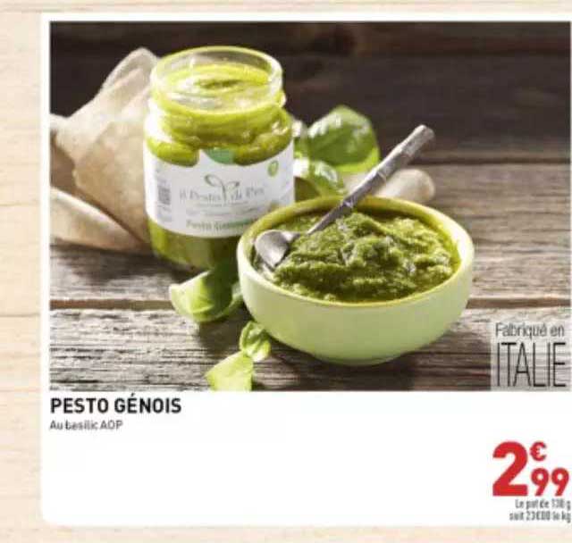 pesto génois