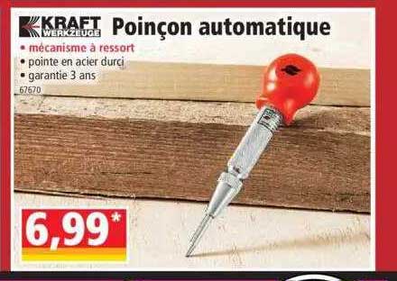 Poinçon Automatique Kraft Werkzeuge