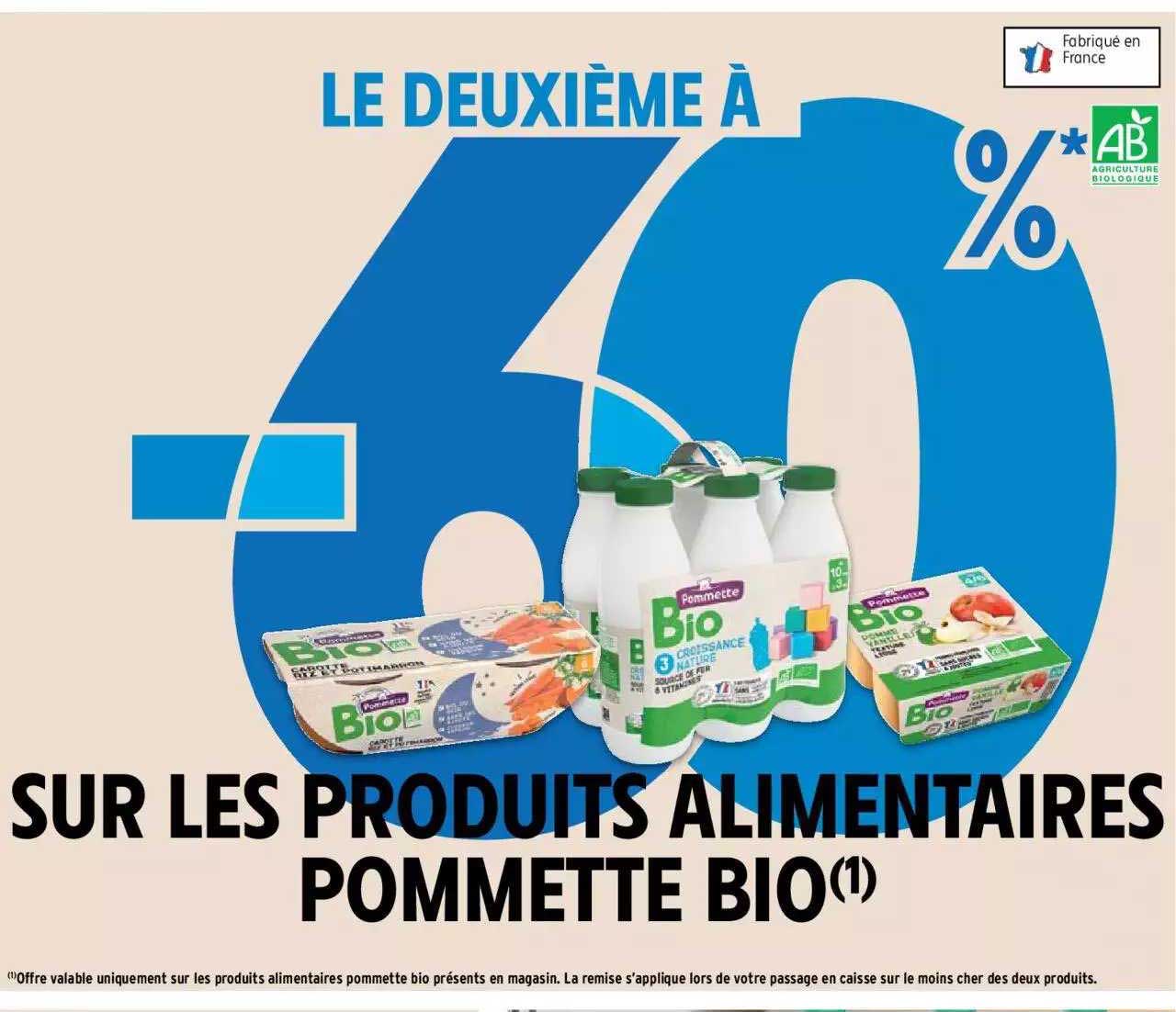 produits alimentaires pommette bio