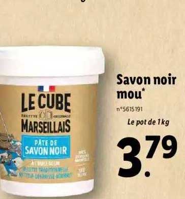 Savon Noir Mou