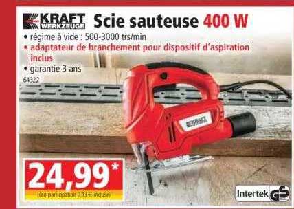 Scie Sauteuse 400w Kraft Werkzeuge