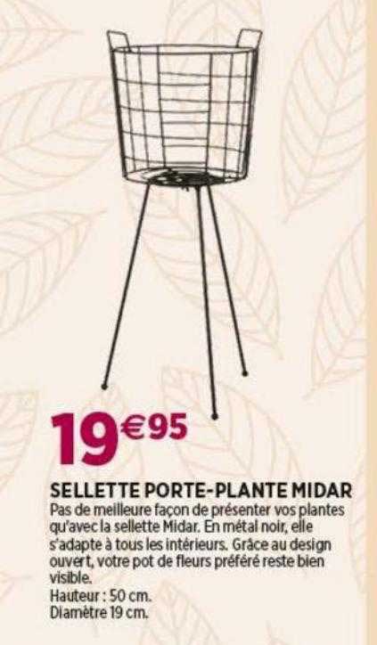 sellette porte-plante midar