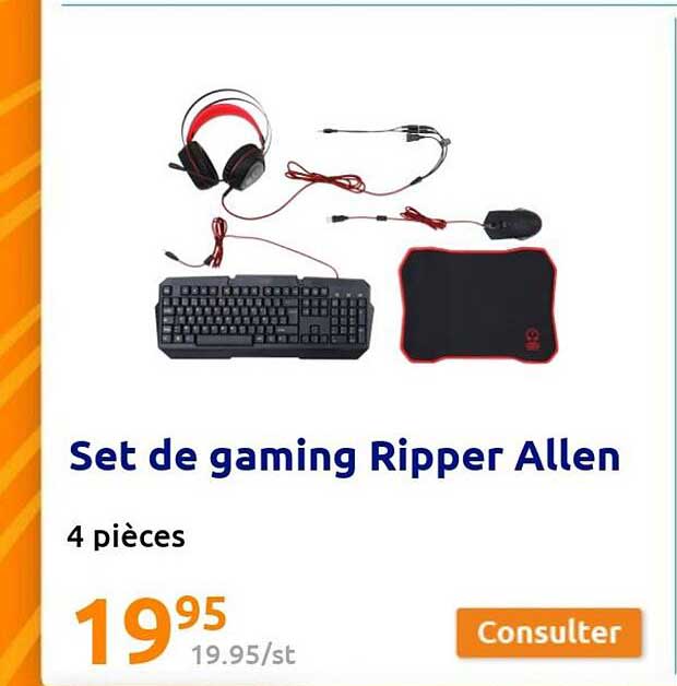 Set De Gaming Ripper Allen