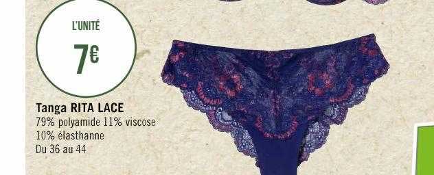 tanga rita lace