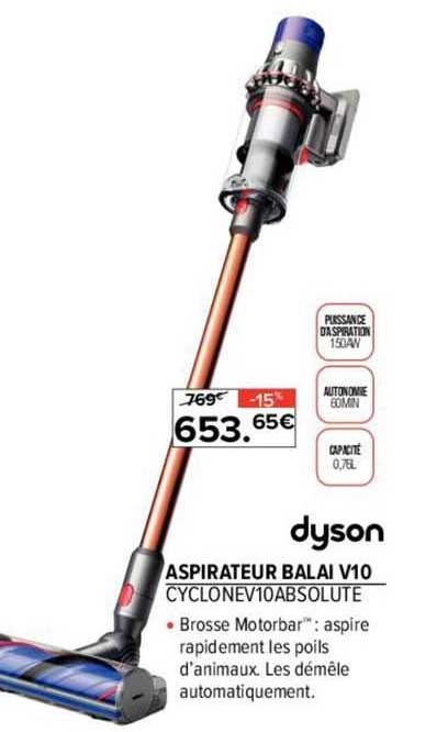 Aspirateur Balai V10 Dyson
