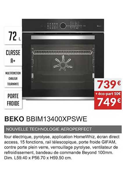 beko bbim13400xpswe nouvelle technologie aeroperfect