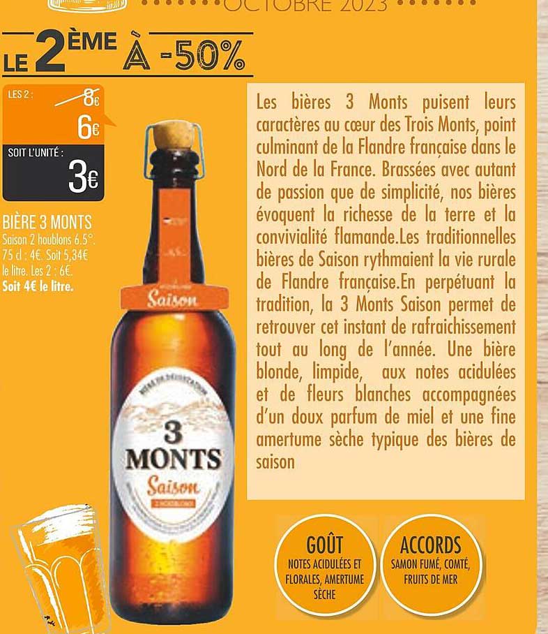 bière 3 monts