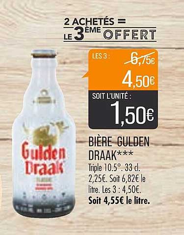bière gulden draak***