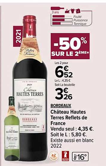 bordeaux château hautes terres reflets de france