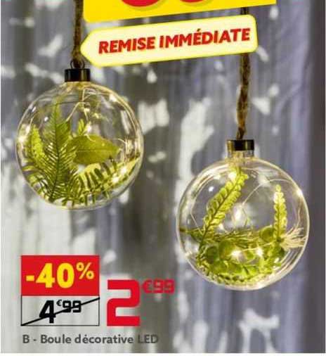 boule décorative led