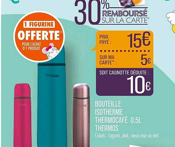bouteille isotherme thermo café 0,5 l thermos