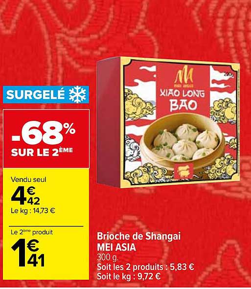 brioche de shangai mei asia