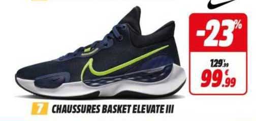 chaussures basket elevante III nike