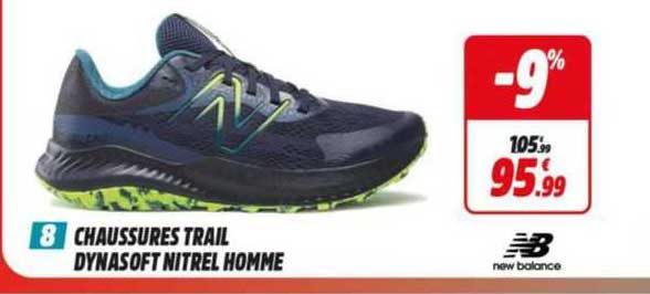 chaussures trail dynasoft nitrel homme new balance