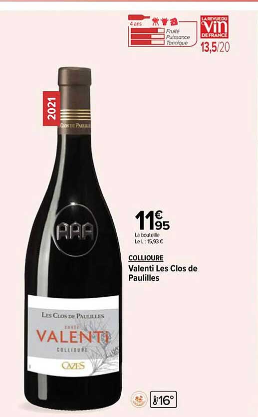 collioure valenti les clos de paulilles