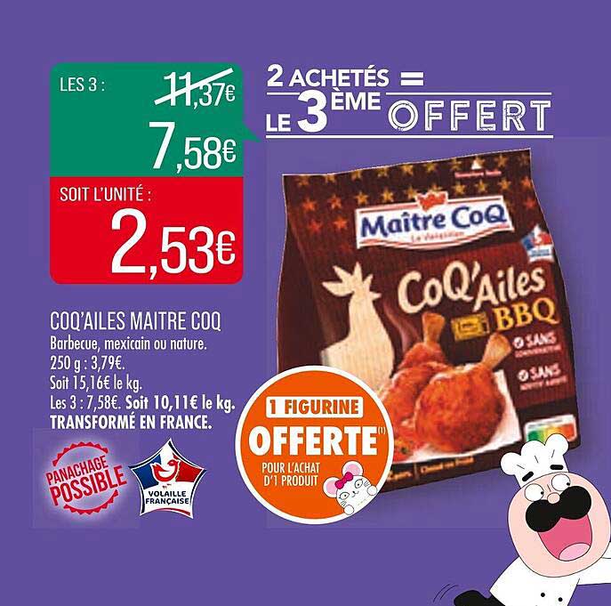 coq'ailes maître coq