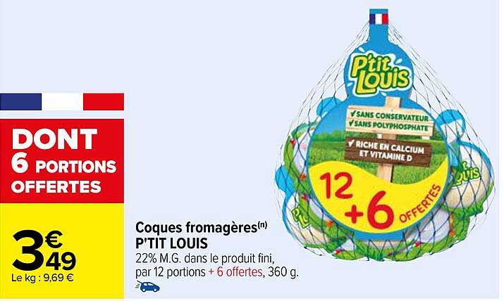 coques fromagères p'tit louis