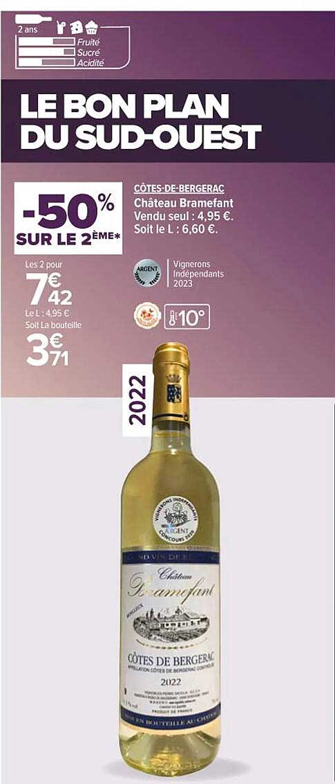 côtes-de-bergerac château bramefant