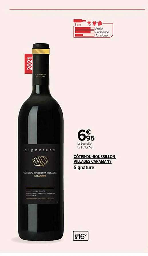 côtes-du-roussillon villages caramany signature