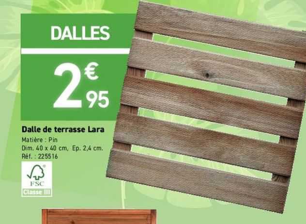 dalle de terrasse lara