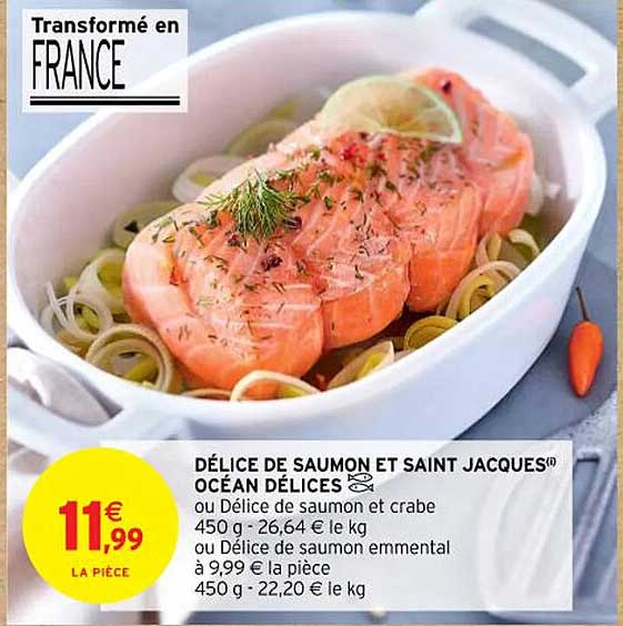 délice de saumon et saint jacques océan délices