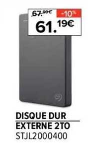 Disque Dur Externe 2to
