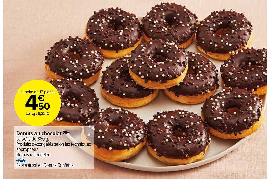 Donuts Au Chocolat
