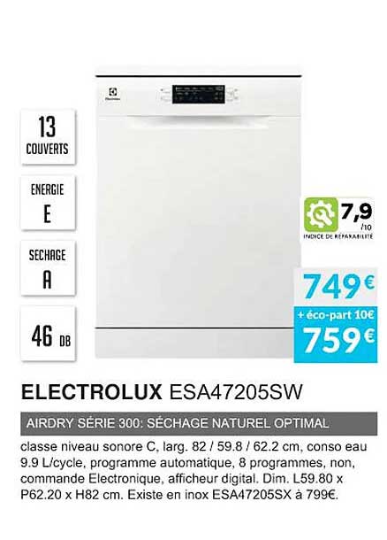 Electrolux Esa47205sw