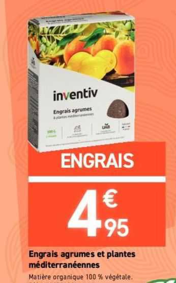 engrais agrumes et plantes méditerranéennes