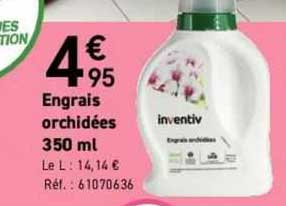 Engrais Orchidées 350ml Inventiv
