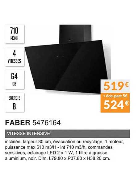 faber 5476164 vitesse intensive
