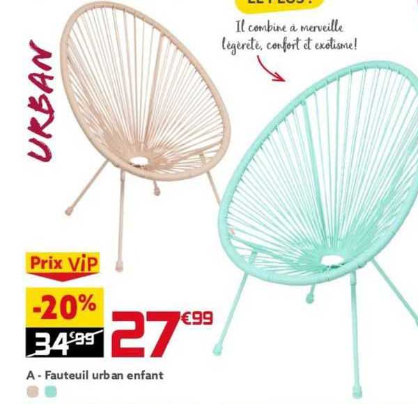 Fauteuil Urban Enfant