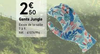 Gants Jungle
